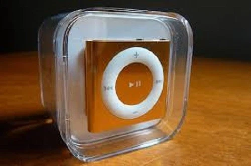 Natación Ipod Shuffle MP3 Reproductor & Brote 100% Agua - Naranja - Superiora - Imagen 2 de 4