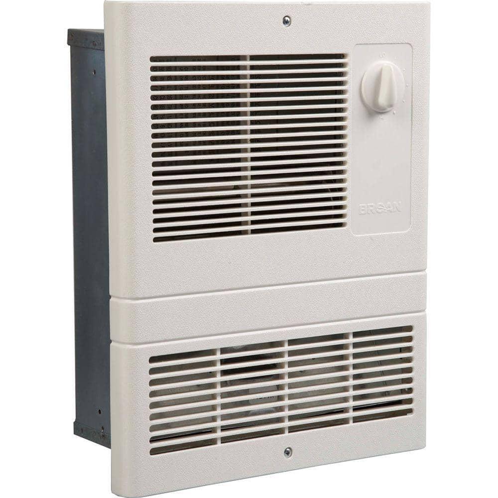 Electric Fan-Forced Wall Heater 10-1/2