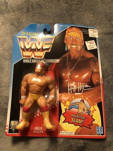 VINTAGE Wrestling Figure WWF Hasbro Hulk Hogan 199...