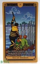 Heroclix X-Men: X of Swords OP set Six of Swords Tarot Card 
