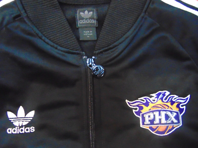 ADIDAS NBA PHOENIX SUNS SUPERSTAR TRACK JACKET SIZE M | eBay