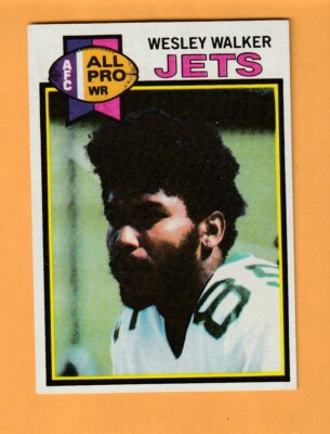 Wesley Walker New York Jets 1979 Topps #141 Carson California Bears 8E