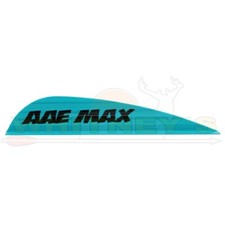 AAE Archery Max Stealth Vanes - Teal - 50pk - MSTL50
