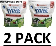 2 PACK - Member's Mark Non-Fat Instant Dry Milk 70.4 oz. (Total 140.8 oz) FRESH