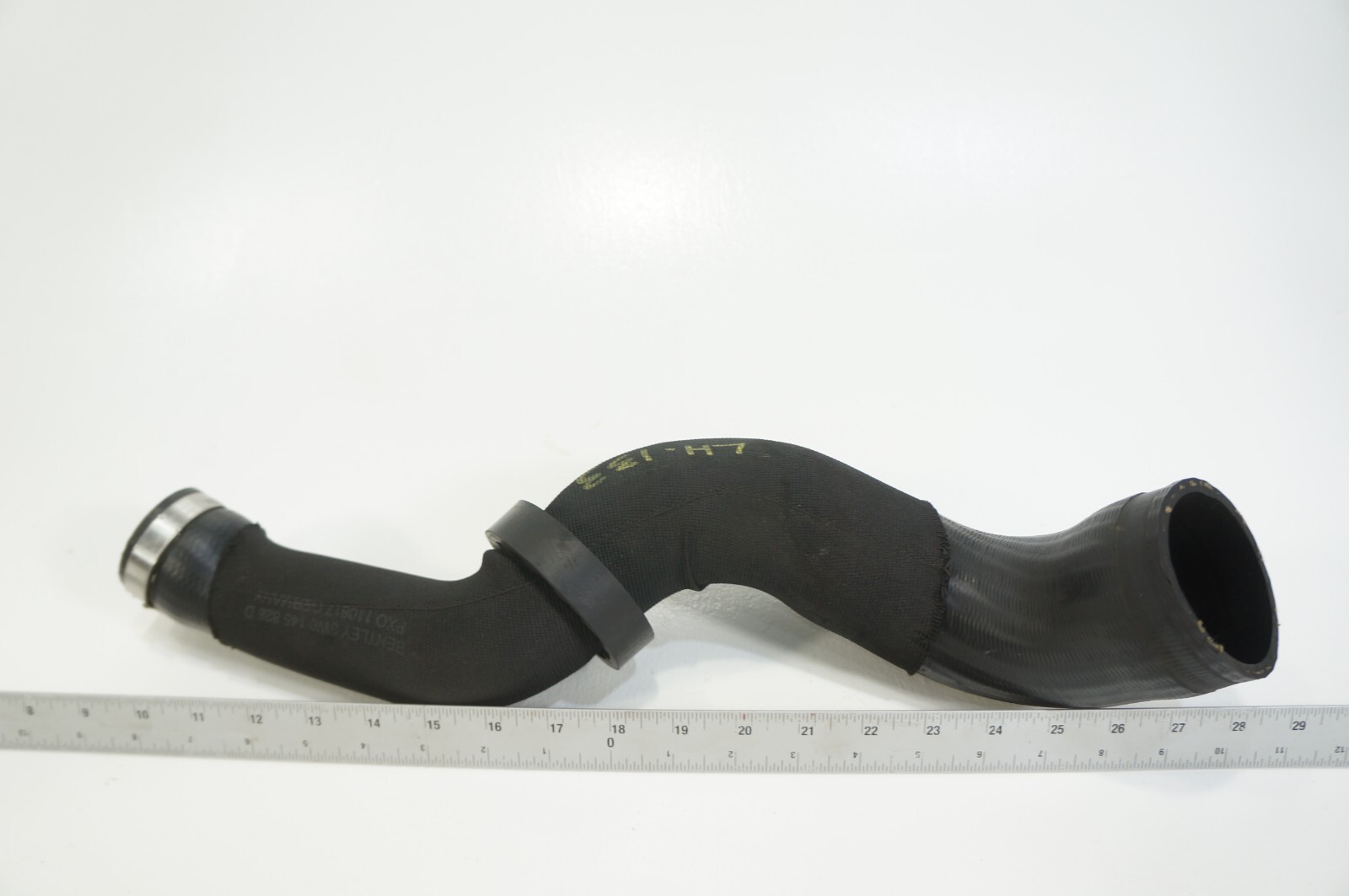 03-2012 Bentley Flying Spur GT GTC 6.0L W12 Left Side Intercooler Hose Pipe OEM