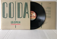 Led Zeppelin CODA Original 1982 Swan Song gatefold Specialty EPD  EX/EX