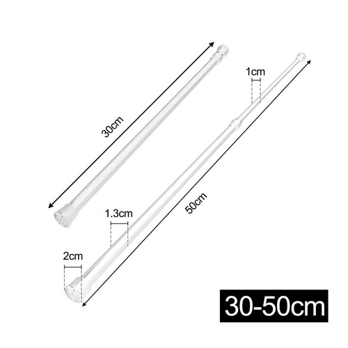 Gardinenstange zum klemmen Teleskopstange Vorhangstange Kleiderstange 30-150cm * - Bild 14 von 19