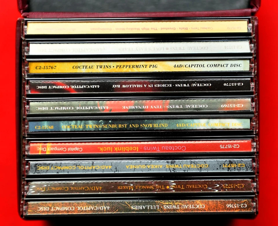 COCTEAU TWINS – Cocteau Twins Singles Collection - BOX SET - 10 CD - US - 1991 - Bild 4 von 4