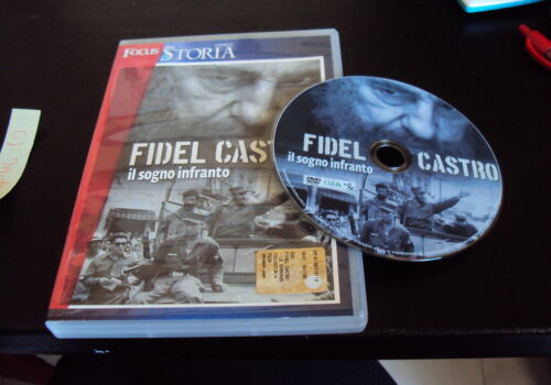 DVD FIDEL CASTRO ( CUBA )IL SOGNO INFRANTO ottimo e raro - Foto 1 di 1