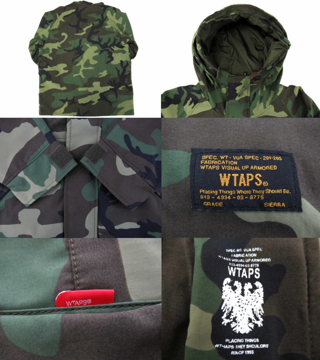 WTAPS ECWCS 15AW JACKET 限定 迷彩 極美品