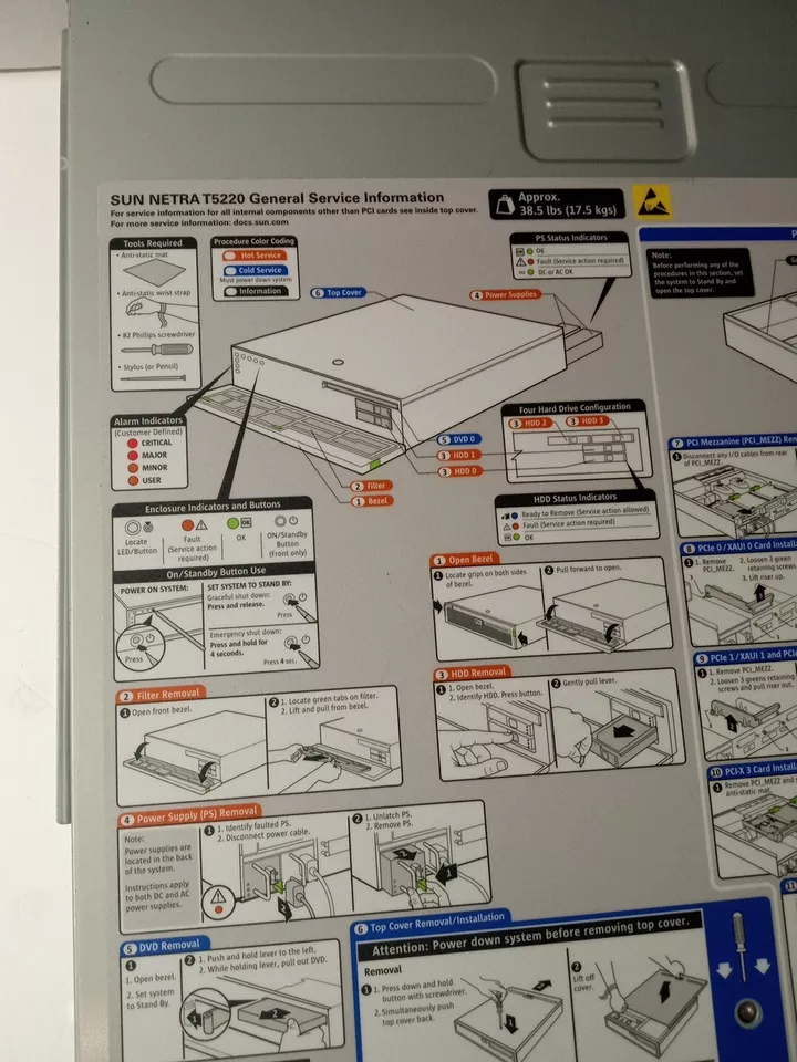 Sun Netra T5220 |Sun Oracle 4004A| 16 GB Ram |4 X 300 GB Hd - Image 2 of 4