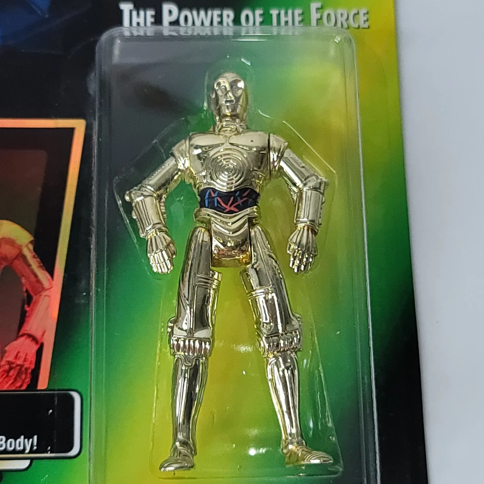 1995 Kenner Star Wars The Power Of The Force C3PO Action Figure New in Box - Image 2 of 4