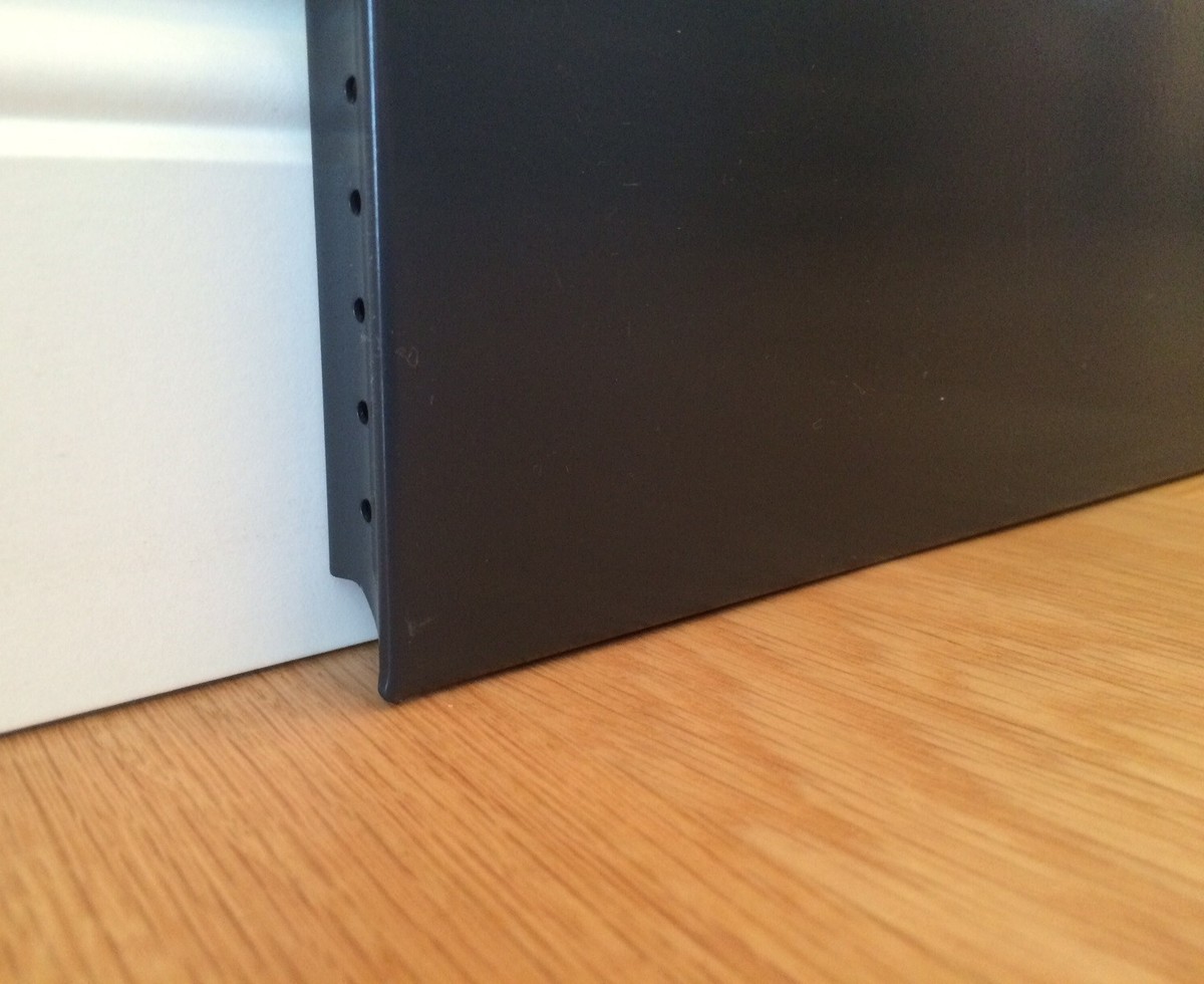 USM Haller Anbaupaket Horizontal 2, Anthrazitgrau RAL 7016, 35 Cm | USM