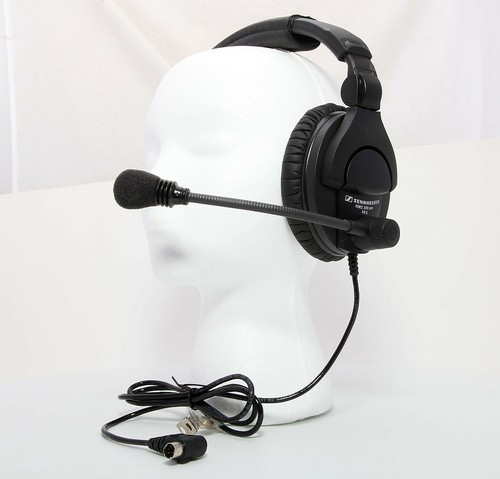 SENNHEISER HMD 280 PR Dual Muff Headset For ClearCom HME DX210 BP200 BP210 BP300 - Picture 5 of 12