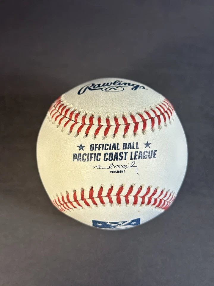 Justin Upton Oficial PCL Firmado Béisbol Autógrafo Punto Dulce Foto 2 de 2