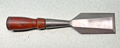 Vintage Stanley No. 750 Large 2  Wide Beveled Edge Socket Chisel Handle NICE