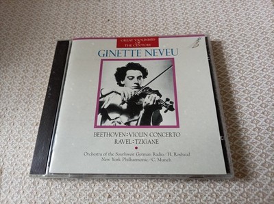 Ginette Neveu - Beethoven: Violinkonzert - Rosbaud - CD King Records Japan