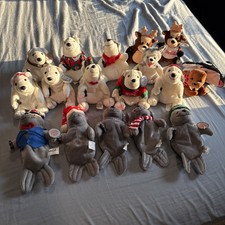 18 - VTG Coca Cola 6" Plush Polar Bears and Holiday Animals Bean Bag Stuffed NWT