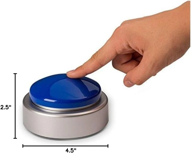 Extra Large Talking Button Clock - for The Blind, Elderly or Visually impaired - Image 3 of 4