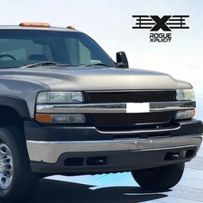 Fits 1999-2002 Chevy Silverado 15001500hd2500 Upper Black Billet Grille Grill