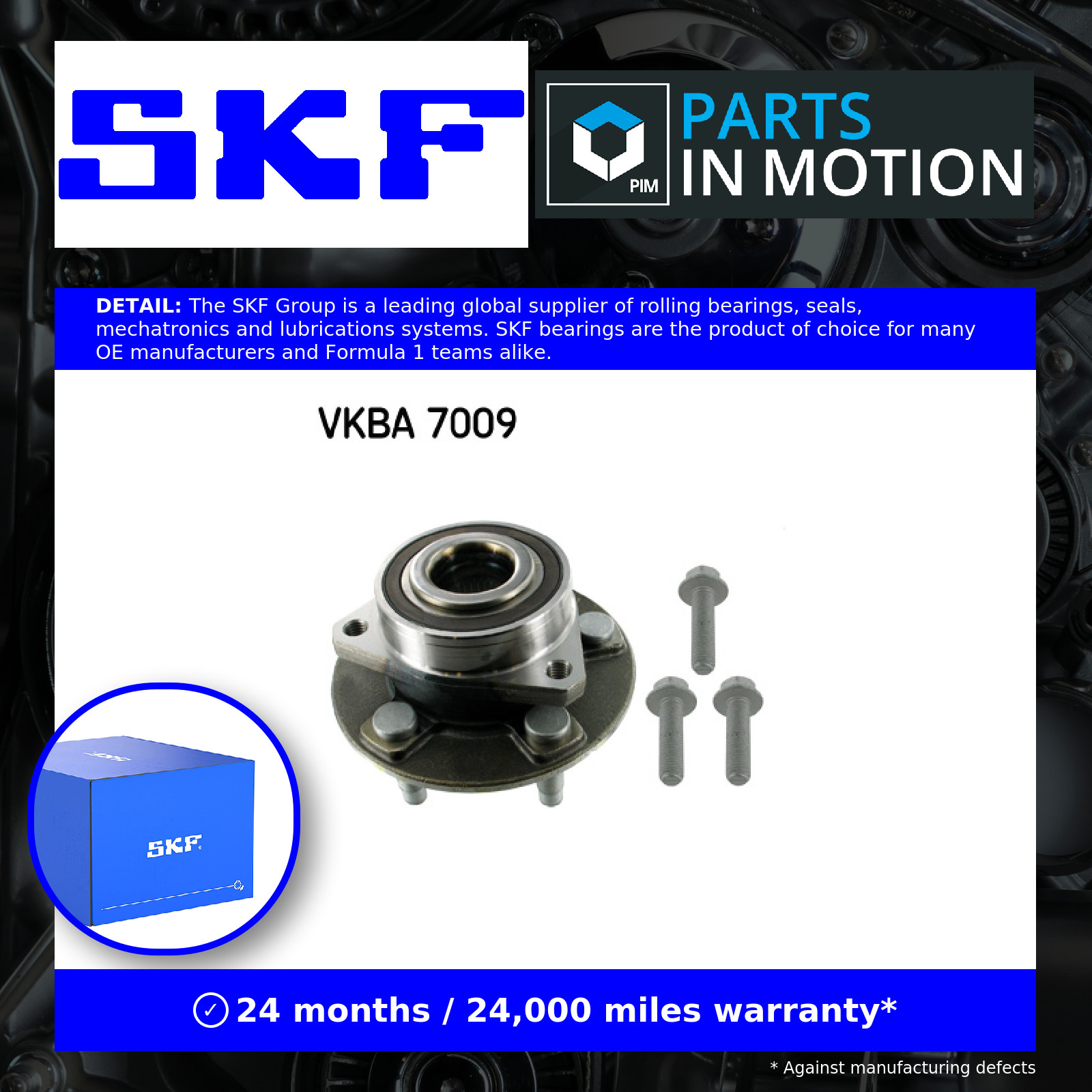 SKF Wheel bearing kit OPEL,VAUXHALL VKBA 7009 13580135,13502785,13507374 13580135,13586448,13502785,13507374,13502785,13580135 - Image 8