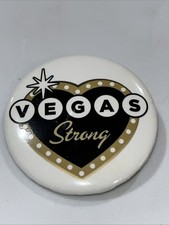 VEGAS Strong&rdquo; Pin-  Made For Las Vegas After Horrific Shootings- NWOT