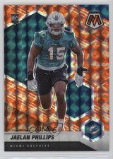 2021 Panini Mosaic Rookies Reactive Orange Prizm Jaelan Phillips #350 15wb