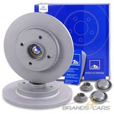 ATE 2x BREMSSCHEIBE VOLL Ø268+RADLAGER HINTEN FÜR CITROEN BERLINGO AB 08-