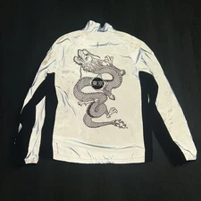 OGIO Endurance Reflective Jacket Tokyo Dragon Graphic Gray Black Men’s Large