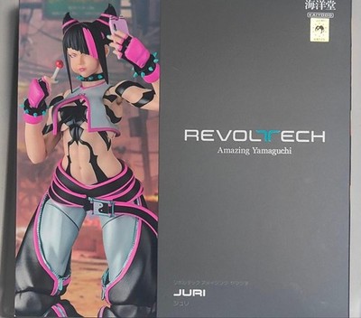 Revoltech Amazing Yamaguchi Juri Street Fighter 6 Figure Kaiyodo