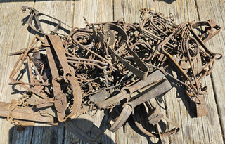 1 Large Box of Trap Parts