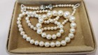 ​Vintage Queen Anne Collection Graduated Simulated Pearl Necklace 22" Tags & Box — photo 3