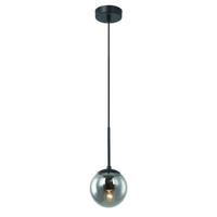 Moderne HäNgelampen 1X8W/E27 In Schwarz Rauchig