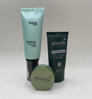 alverde anti-shine primer | trend it up expert anti red base kaschiert Rötungen