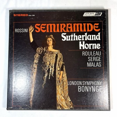 Rossini Semiramide Sutherland Horne 3 Vinyl Record Set Opera London Symphony
