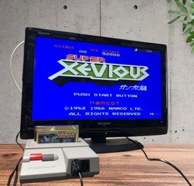 Operation confirmed Famicom software Super Xevious Gump's Mystery 26ta 203
