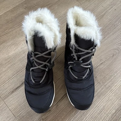 Sorel Witney Faux Fur-trimmed Shel Ankle Boots - Image 1 of 4