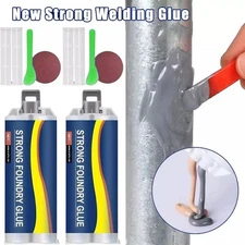 Strong Foundry Glue, High Temperature Resistant Casting Repair,Metal Repair Glue