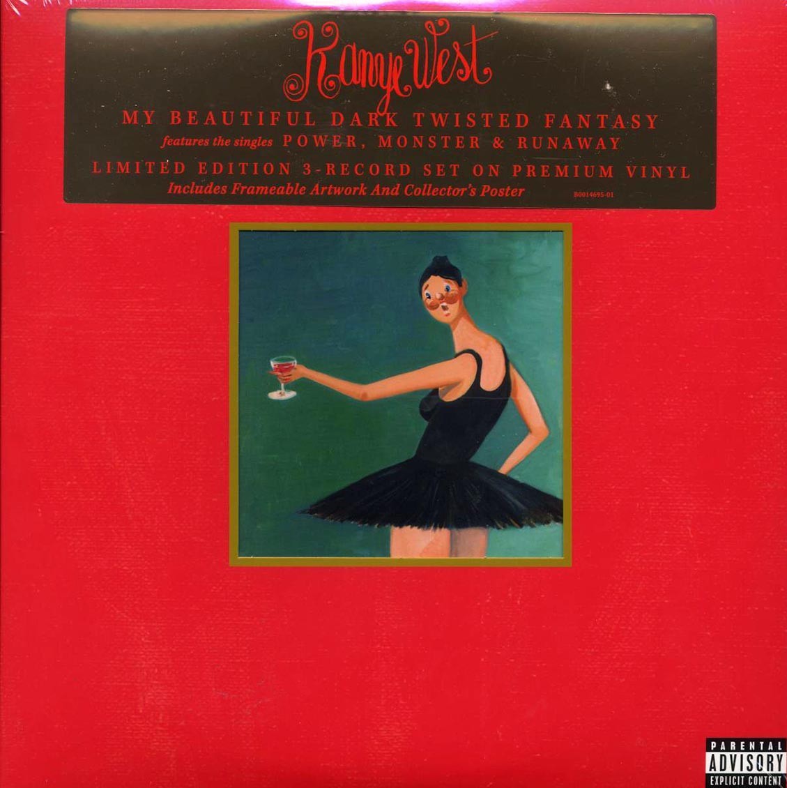 VINYL Kanye West - My Beautiful Dark Twisted Fantasy 602527594934