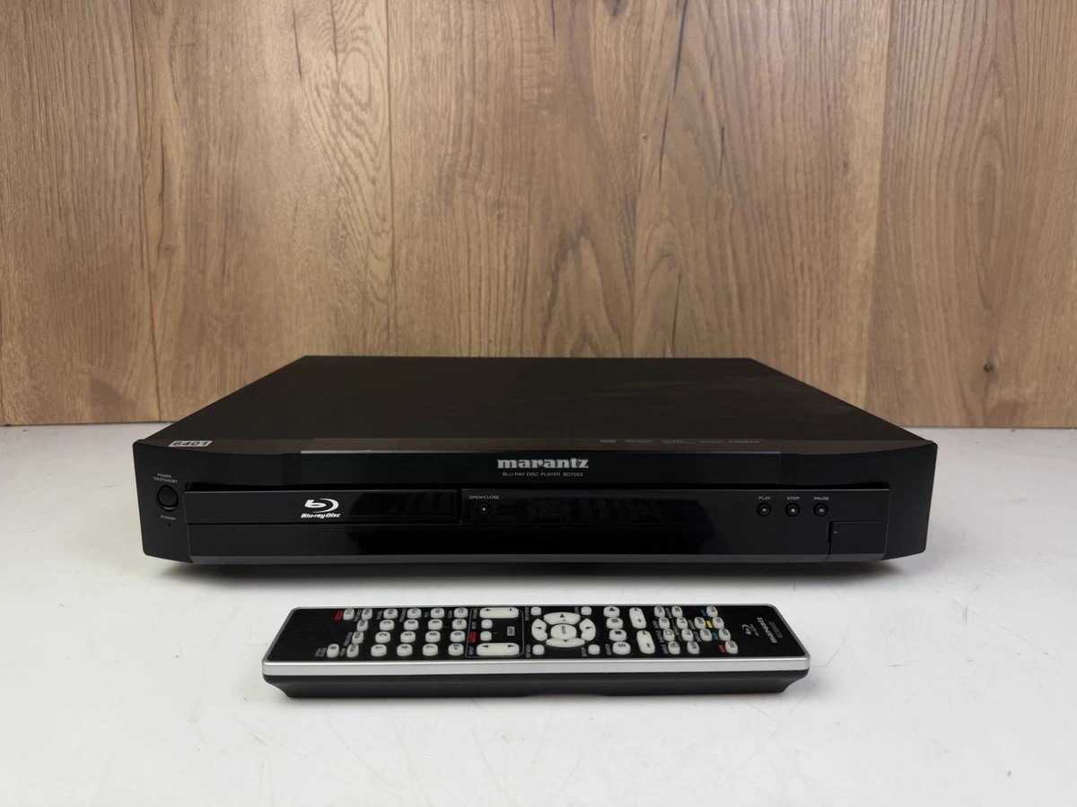 Marantz BD7003 Blu-ray Player schwarz, Blu-ray/DVD, mit Fernbedienung - Sehr gut