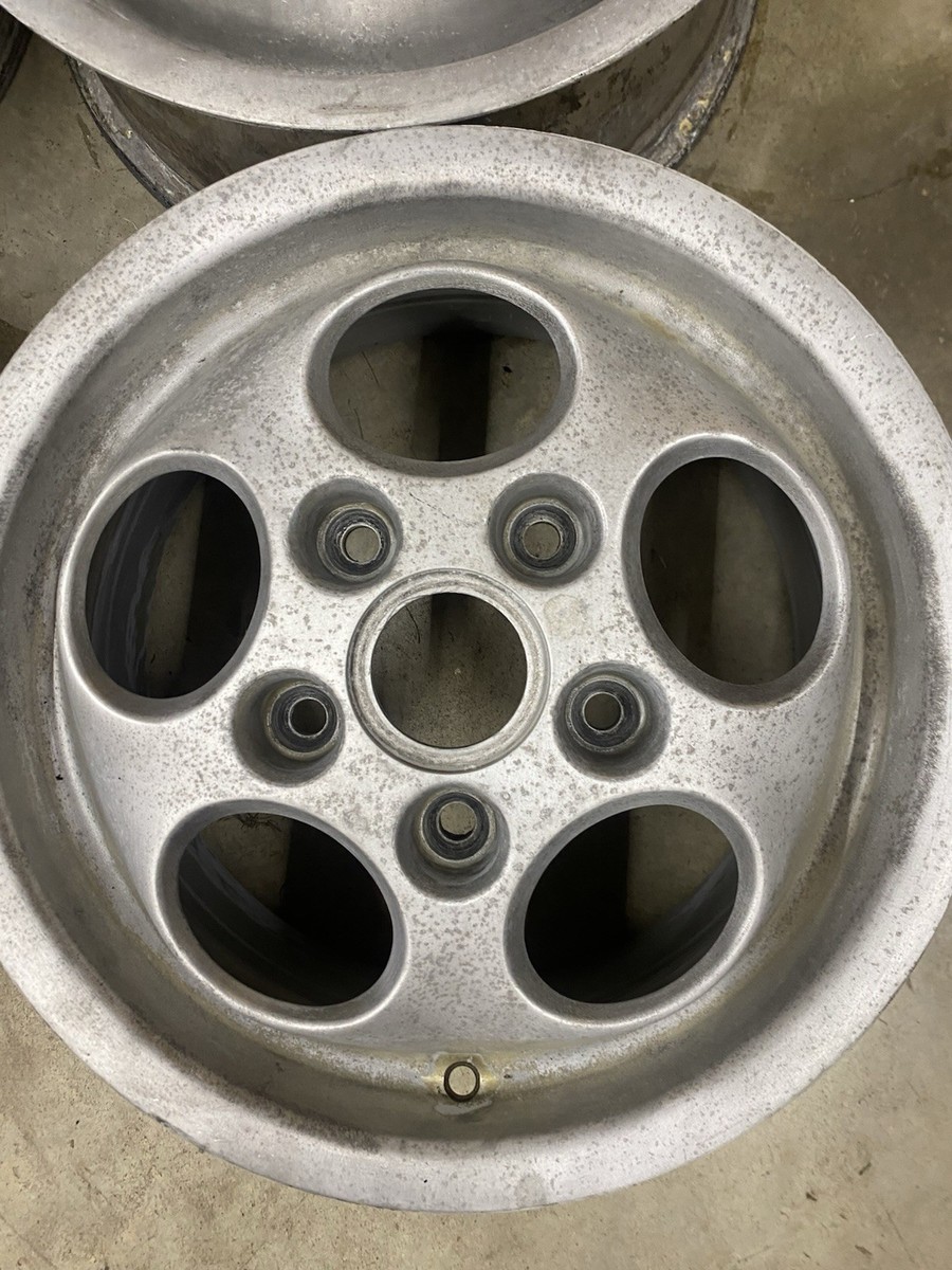 Set of 4 Porsche 944 924S OEM Phone Dial Wheels 7 x 15 95136210400