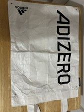 Adidas Adizero Unisex Running Shoes Track And Field Gym Tote Bag 16  X 11.5  