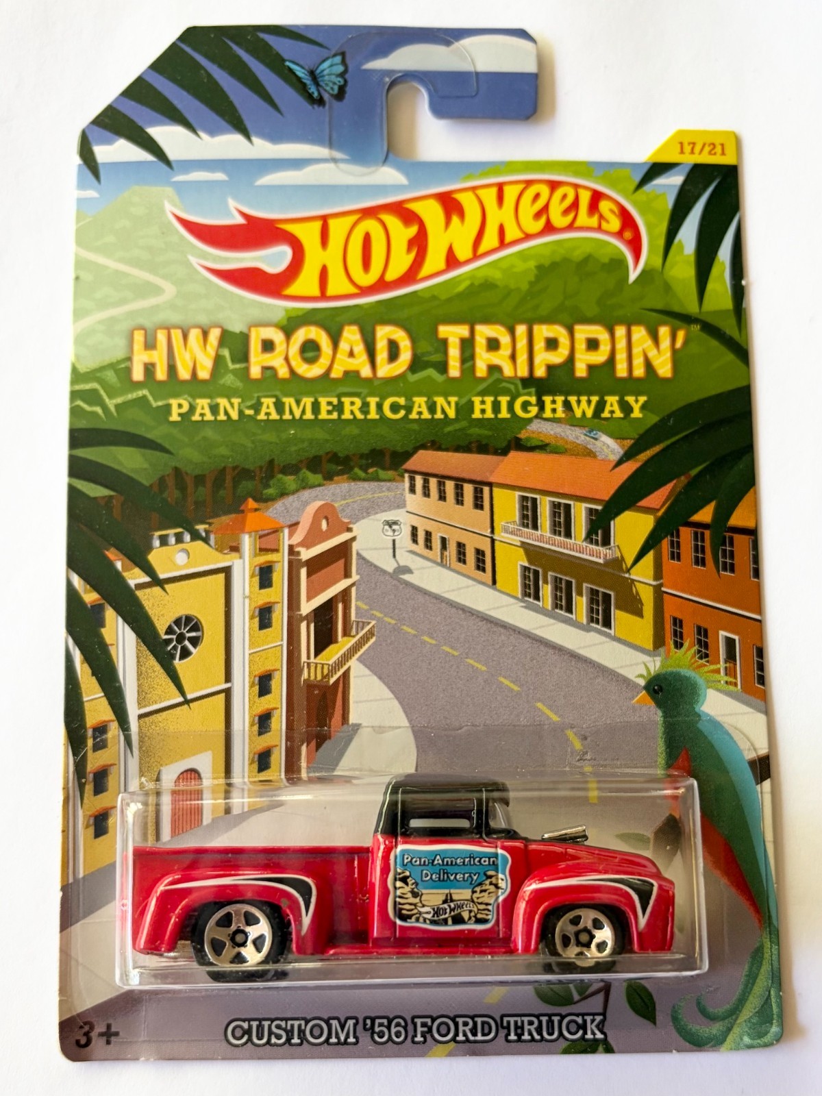 Hot Wheels - 2014 HW Road Trippin' Pan American Hwy-Custom '56 Ford Truck #17/21