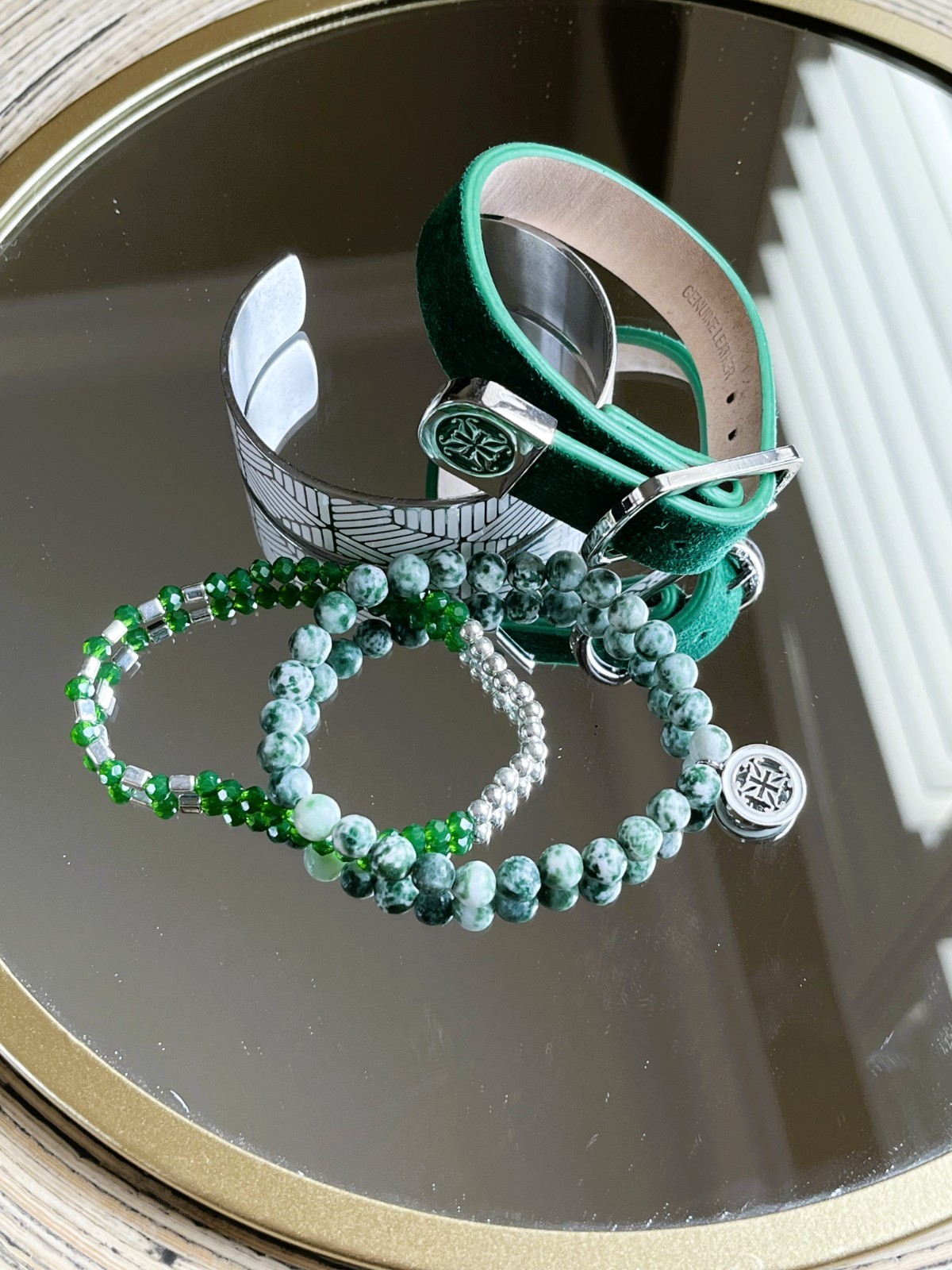 Rustic Cuff Stackable Mixable Bracelet Sets - image 9