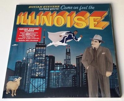 Sufjan Stevens Marvel *Illinois Vinyl 10th Anniversary Edition Blue Red Star NEW