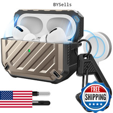 SUPCASE for AirPods Pro 2nd/1st Generation Case with Clean Pen  Carabiner Unic