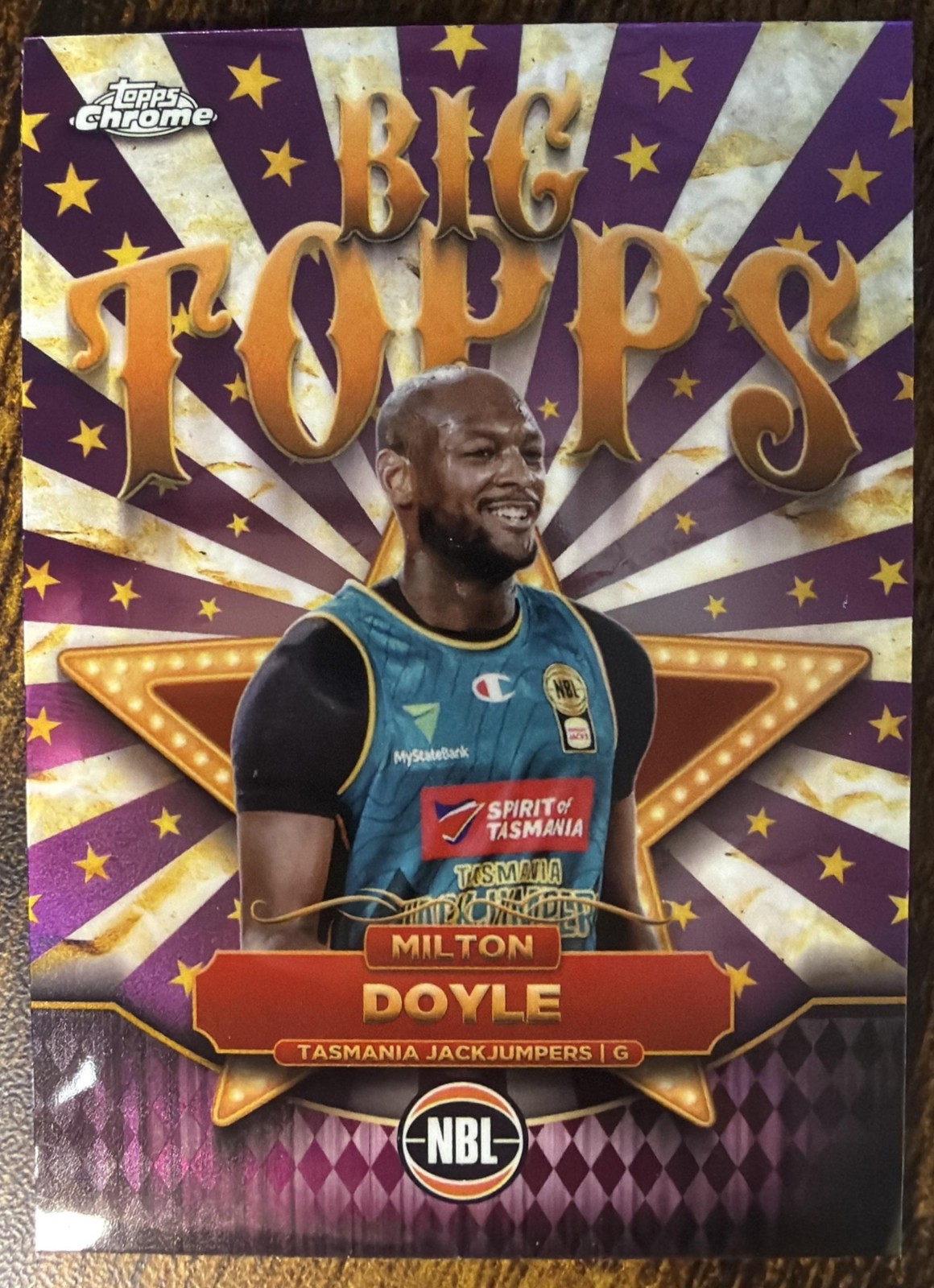 2024-25 Topps Chrome NBL Milton Doyle #BT-10 Big