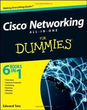 Cisco Networking All-in-One For Dummies by Tetz, Edward | Book | condition good