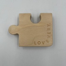 Lovevery Wooden Puzzle Replacement Piece Natural