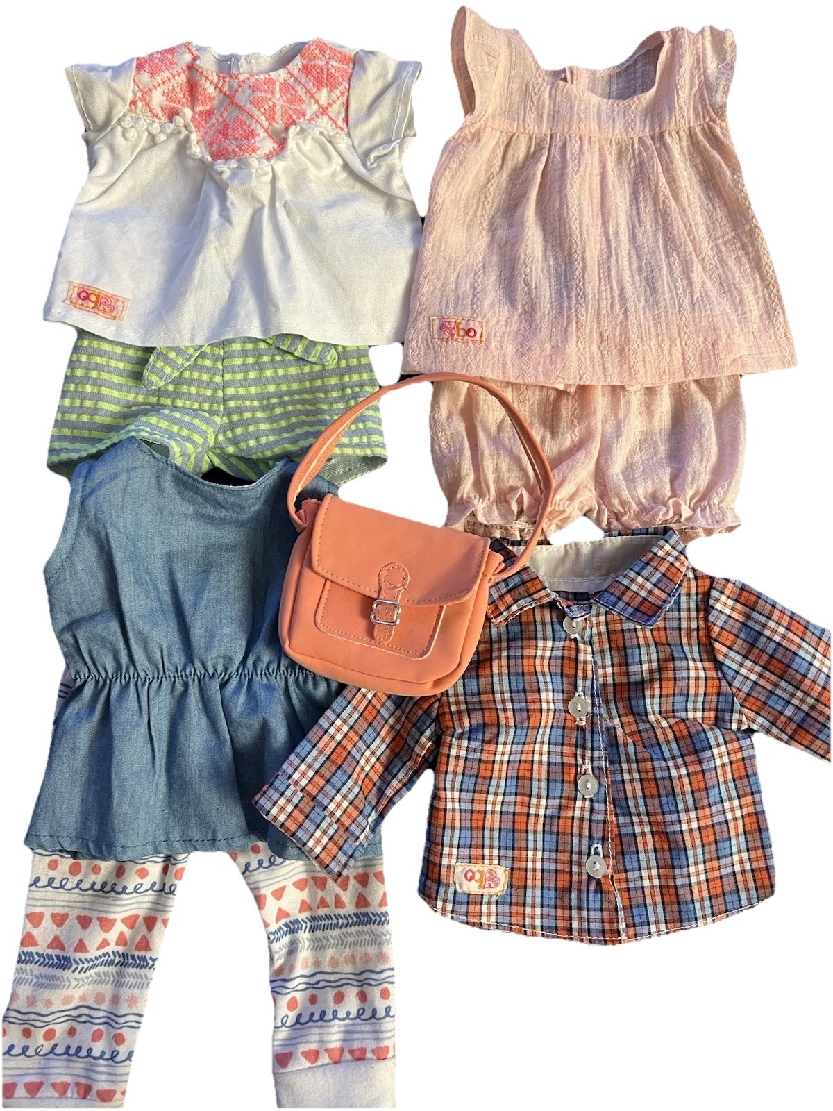 Outfits & Purse Bag Fits 18&rdquo; Doll American Girl